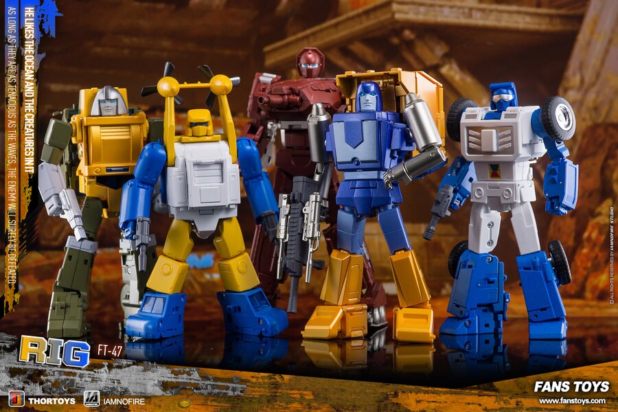 Fans Toys FT-47 Rig (Huffer) Toy Photography Image Gallery by